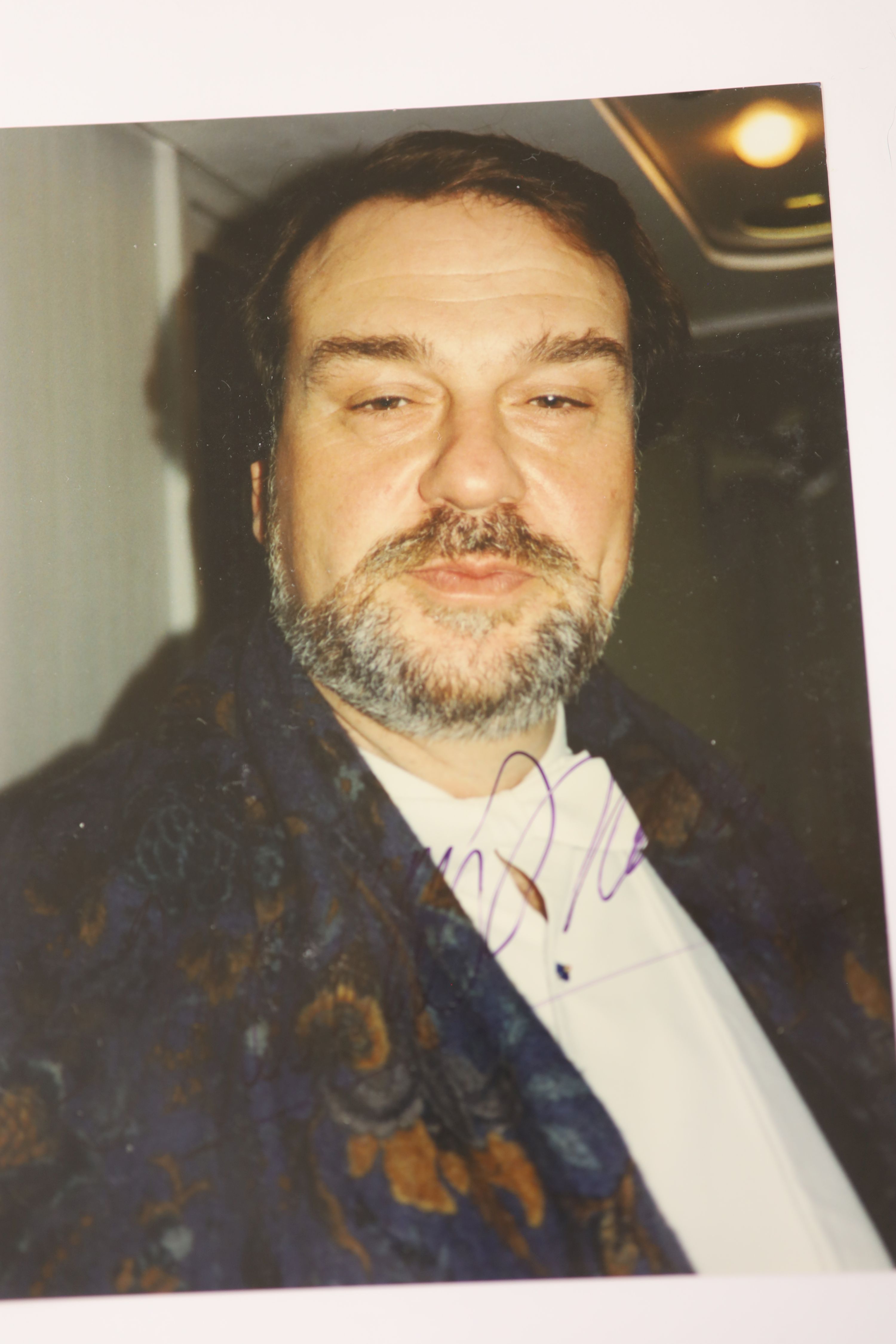 Album of more than 100 signed photographs of classical music singers, instrumentalists and conductors